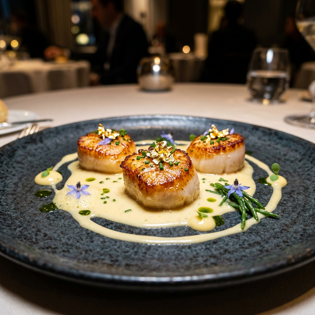 Golden Scallops